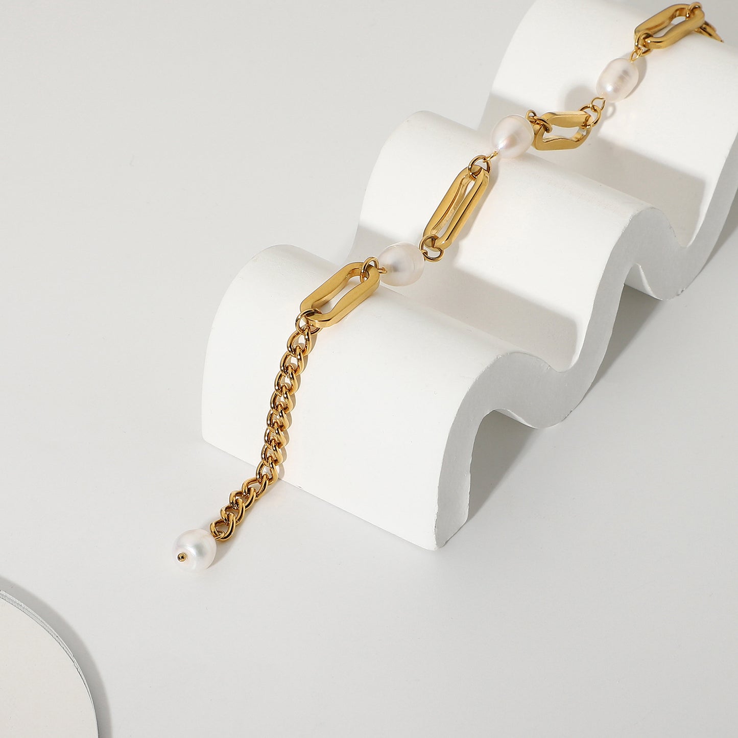 Pia Pearl Bracelet - Gold