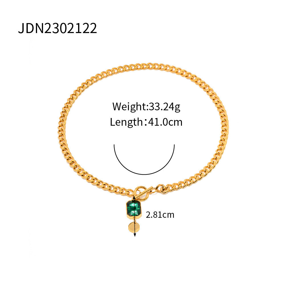 Elin Pendant Necklace - Gold