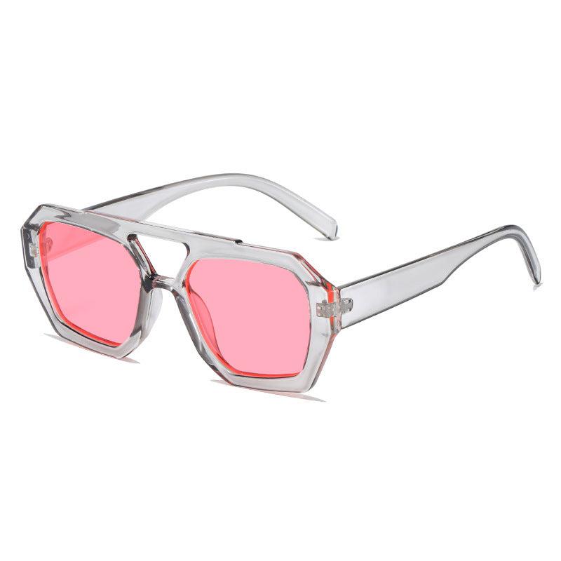 Cece Retro Square Sunglasses