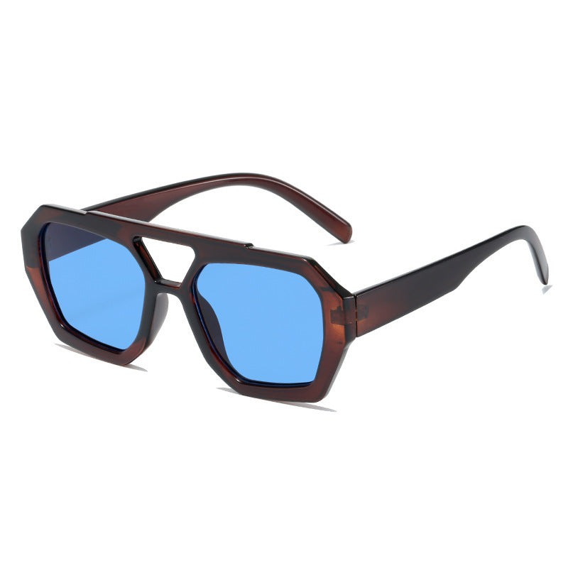 Cece Retro Square Sunglasses