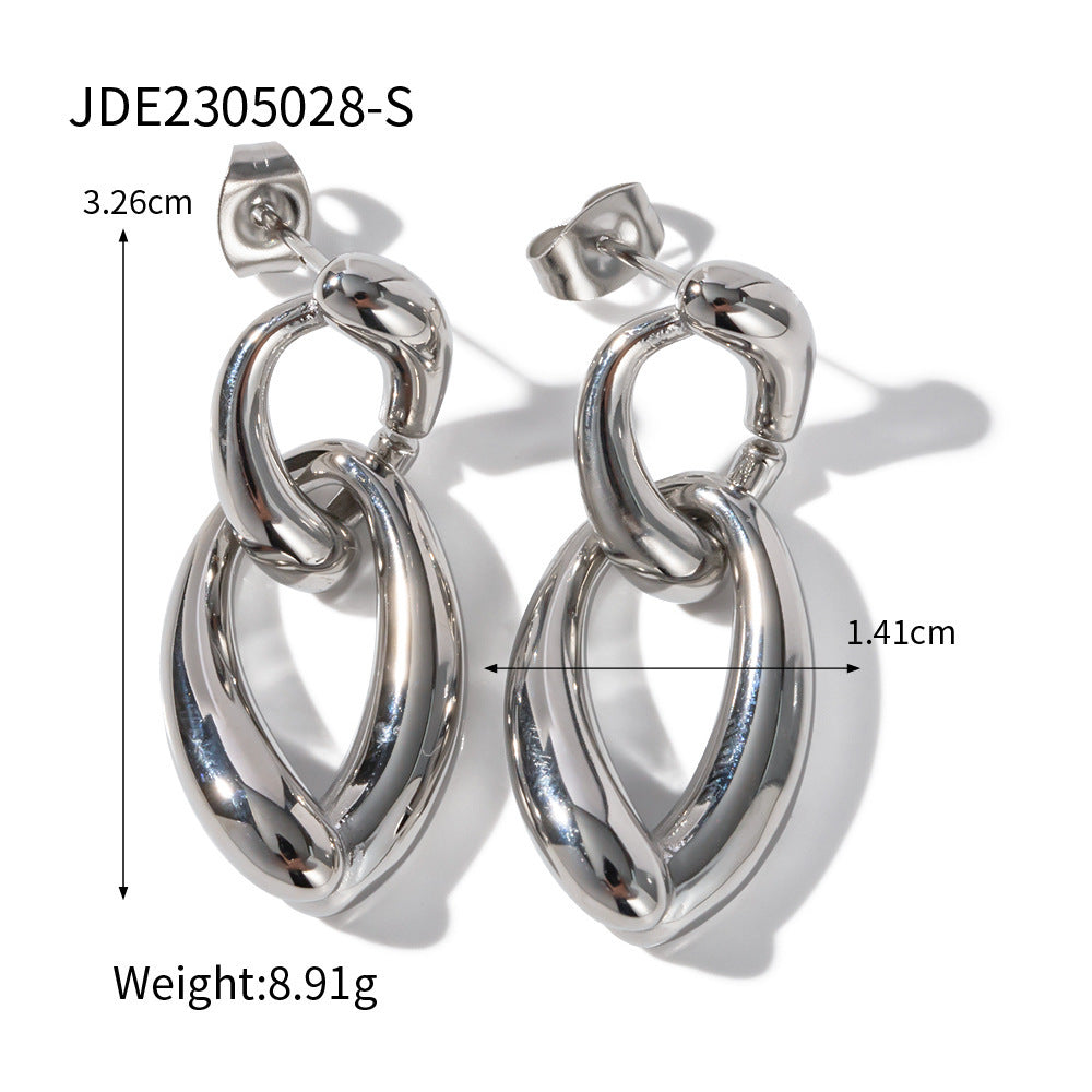 Etta Earrings - Gold