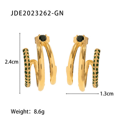 Taya Earrings - Gold