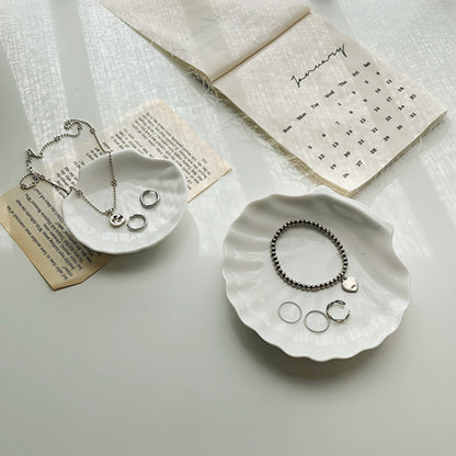 Ceramic Shell Jewellery Storage Tray