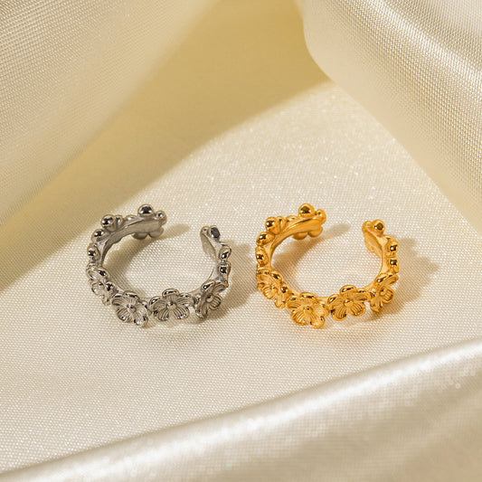 Saffy Ring - Gold & Silver