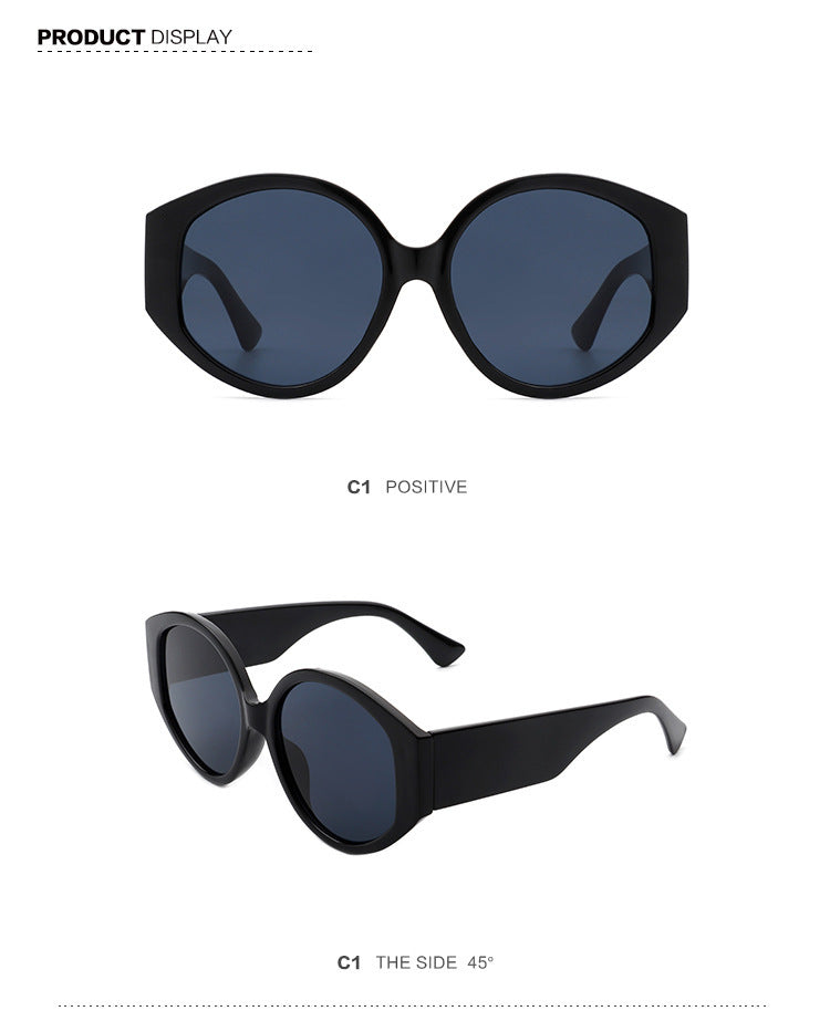 Tia Round Frame Sunglasses