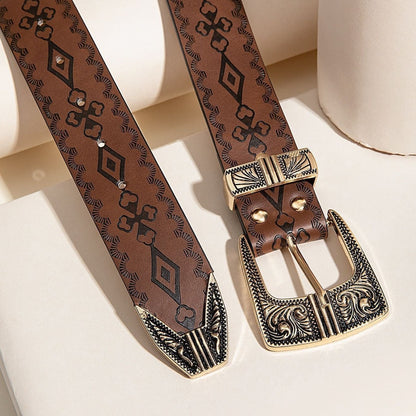 Retro Western Style Belt