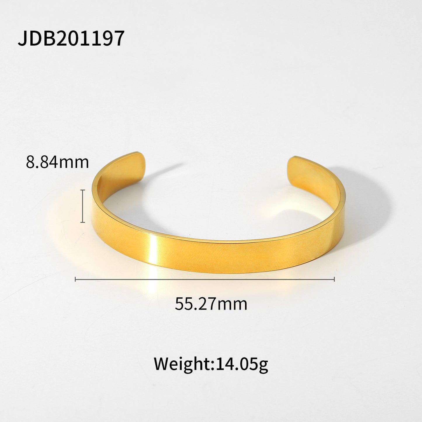 Isla Bangle Bracelet - Gold