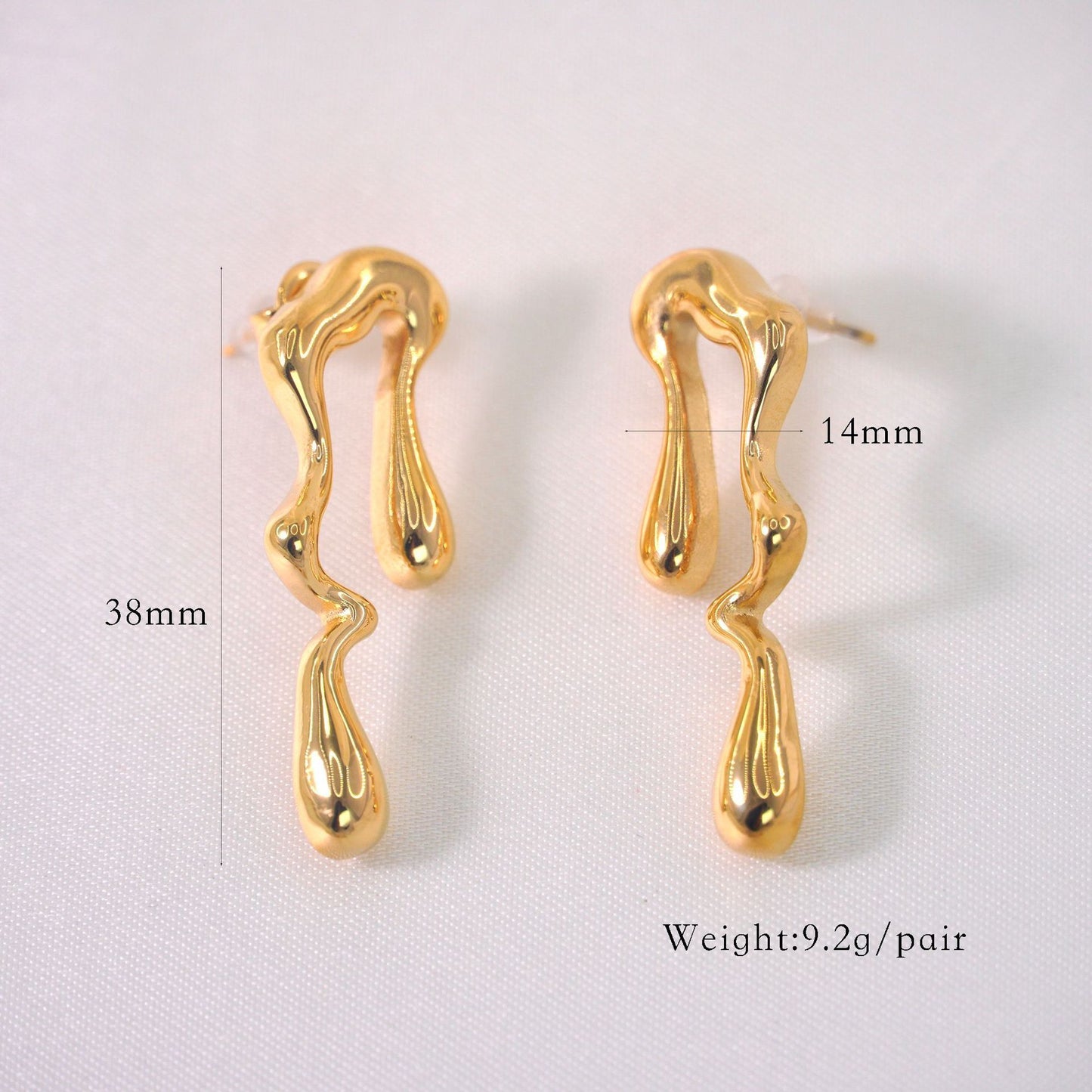 Ester Drip Earring - Gold