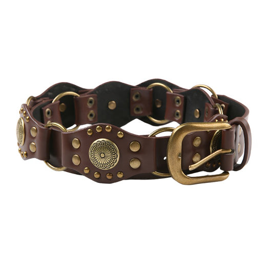 Retro Stud Buckle Belt