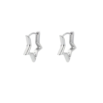 Solene Star Earring - Gold and Silver