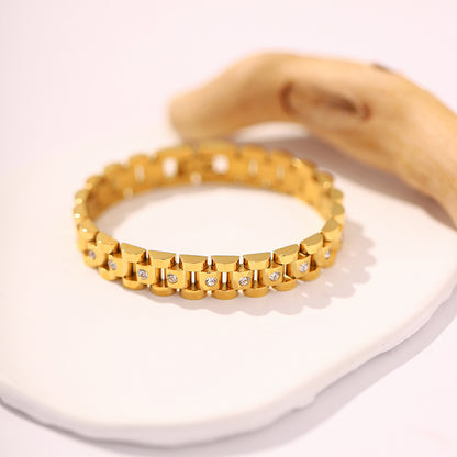 Mia Link Chain Bracelet - Gold